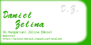 daniel zelina business card