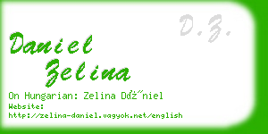 daniel zelina business card